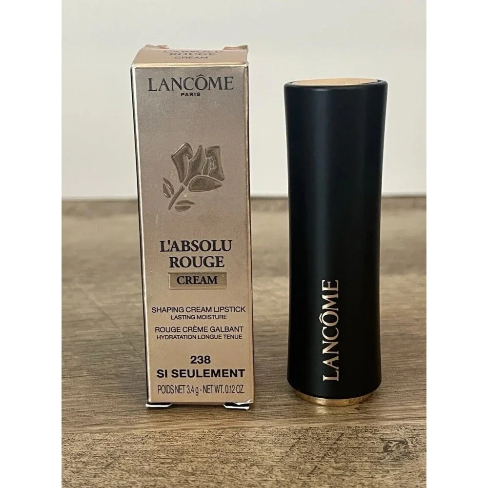 Lancome L'Absolu Rouge Cream Lipstick  238 Si Seulemen 3.4 g New in Box